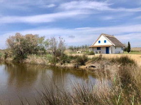 Cabane de gardian 6 pers, 100m², terrain privé, nature, près plages et village, animaux admis - FR-1-475-92